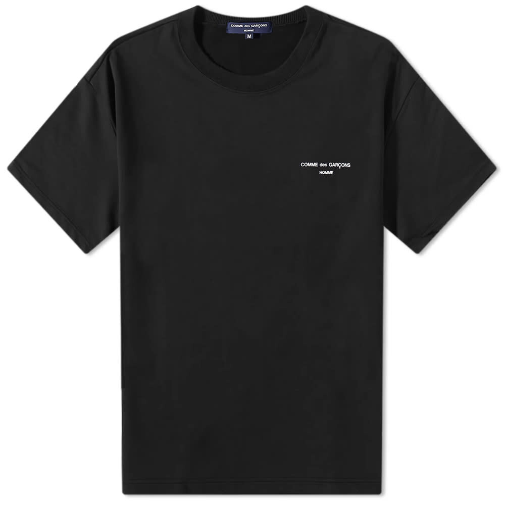 

Футболка Comme des Garçons Homme Logo Tee, Черный