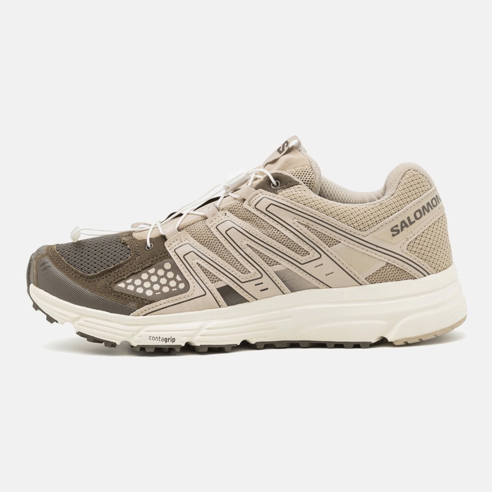 

Кроссовки Salomon X, major brown/feather gray/vanilla ice