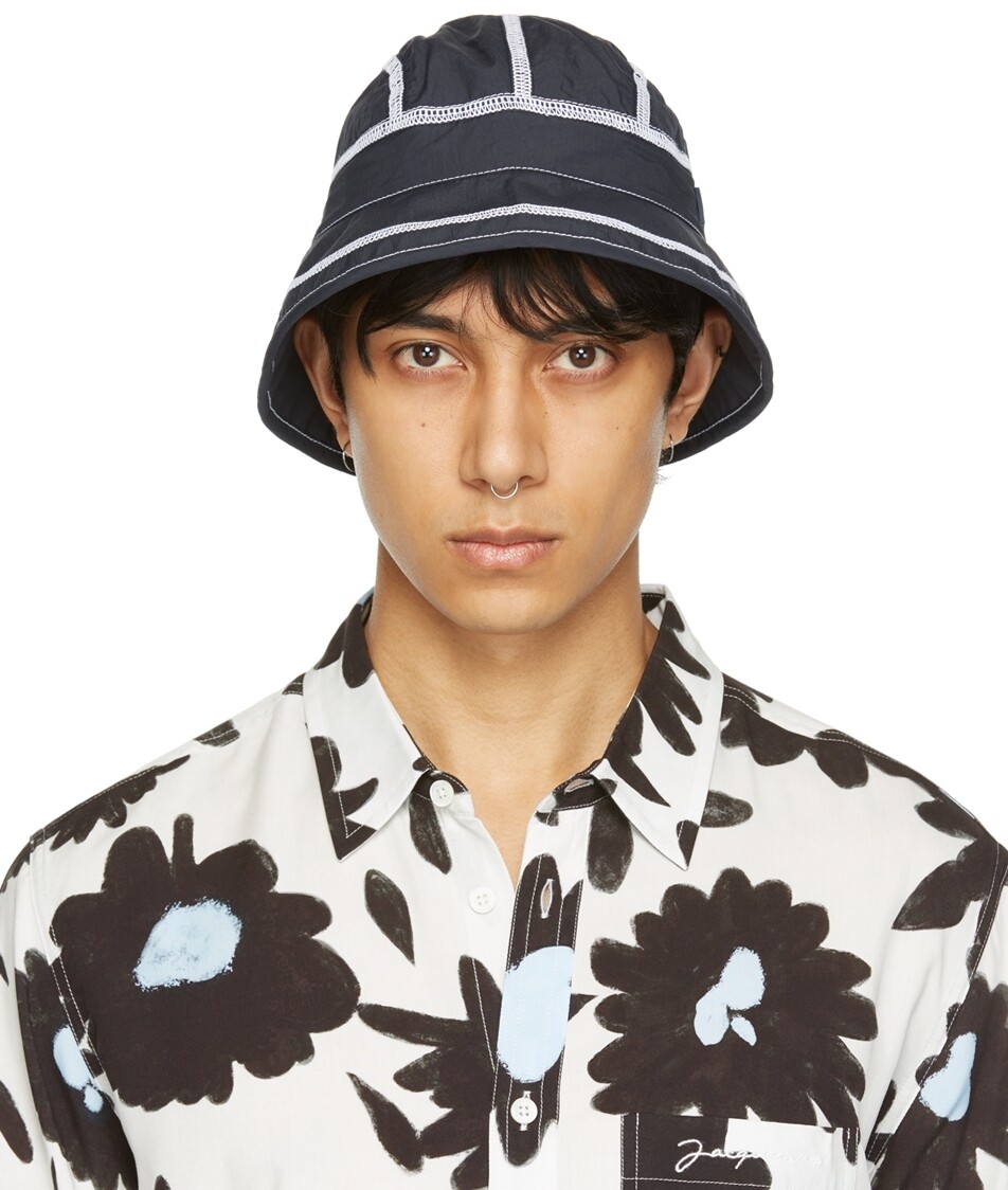 

Темно-синяя панама Le Bob Frescu Jacquemus