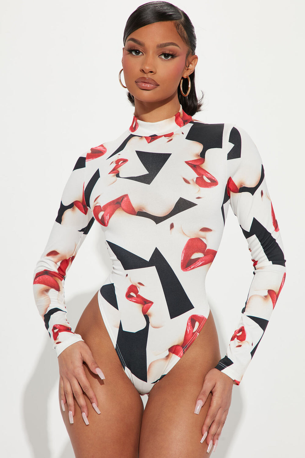

Боди Fashion Nova T16353, белый