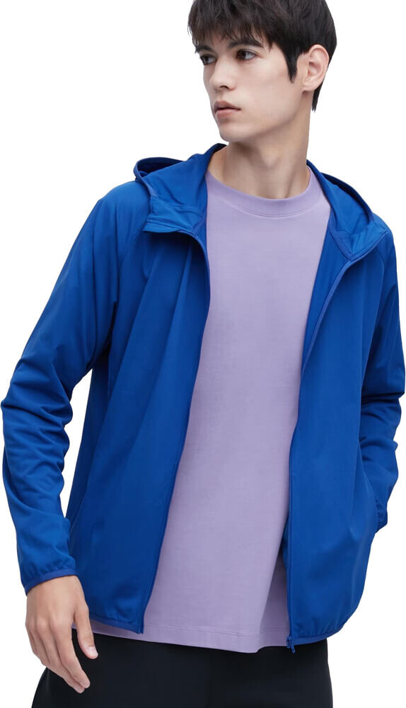 Куртка Uniqlo Dry-Ex Uv Protection Zipped, синий