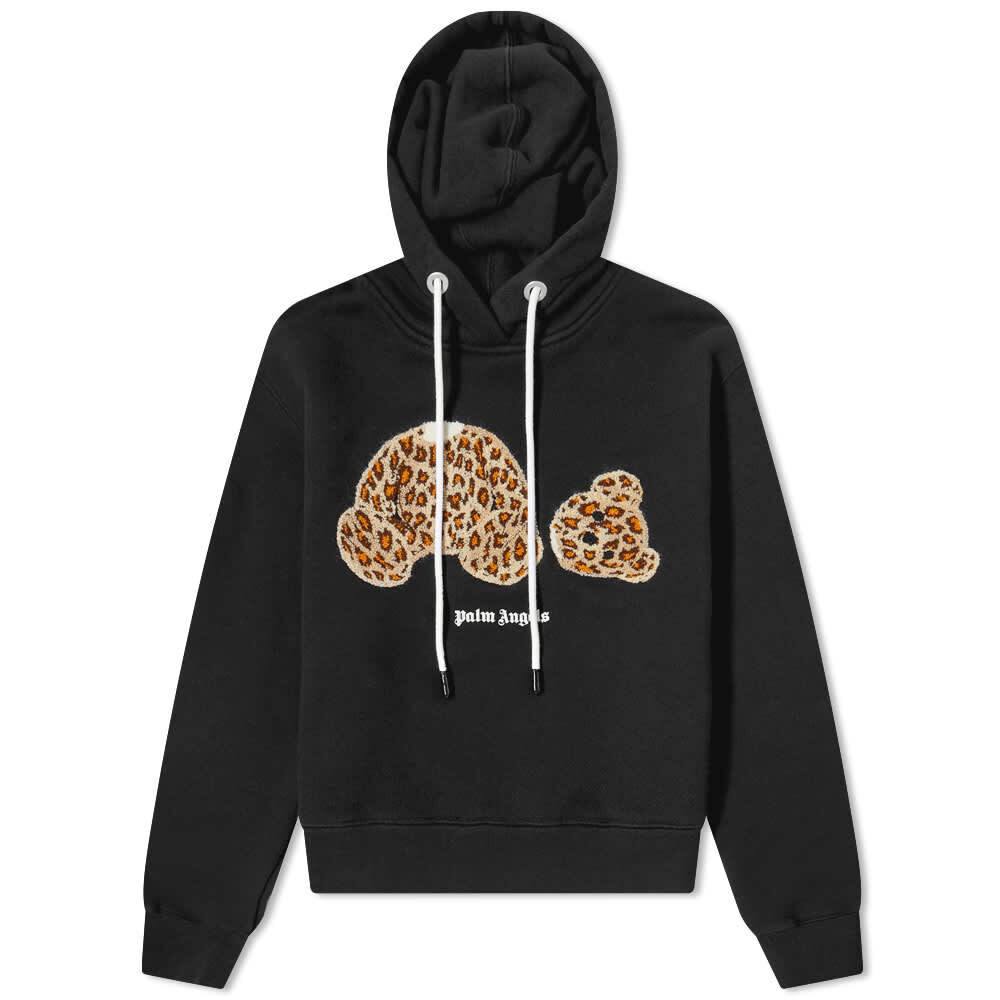 

Толстовка Palm Angels Leopard Bear Hoody, Черный