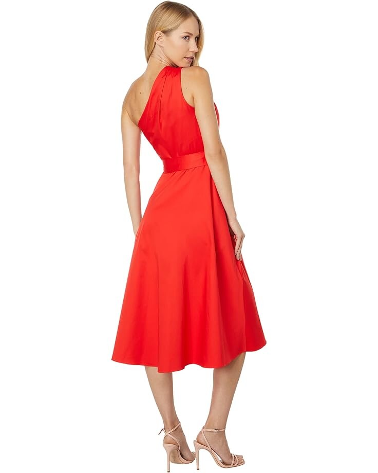 

Платье Kate Spade New York Poplin Belted Sabrina Dress, цвет Flame Scarlet