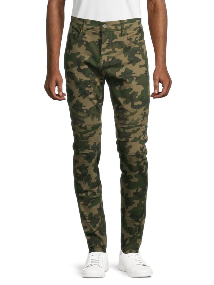 

Джинсы скинни Ethan Biker с камуфляжным принтом Hudson, цвет Camo