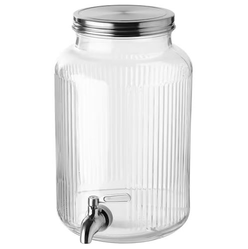 дубовая бочка для алкоголя todrink 5 литров Бочка с краном 5 литров Ikea, прозрачный/металл