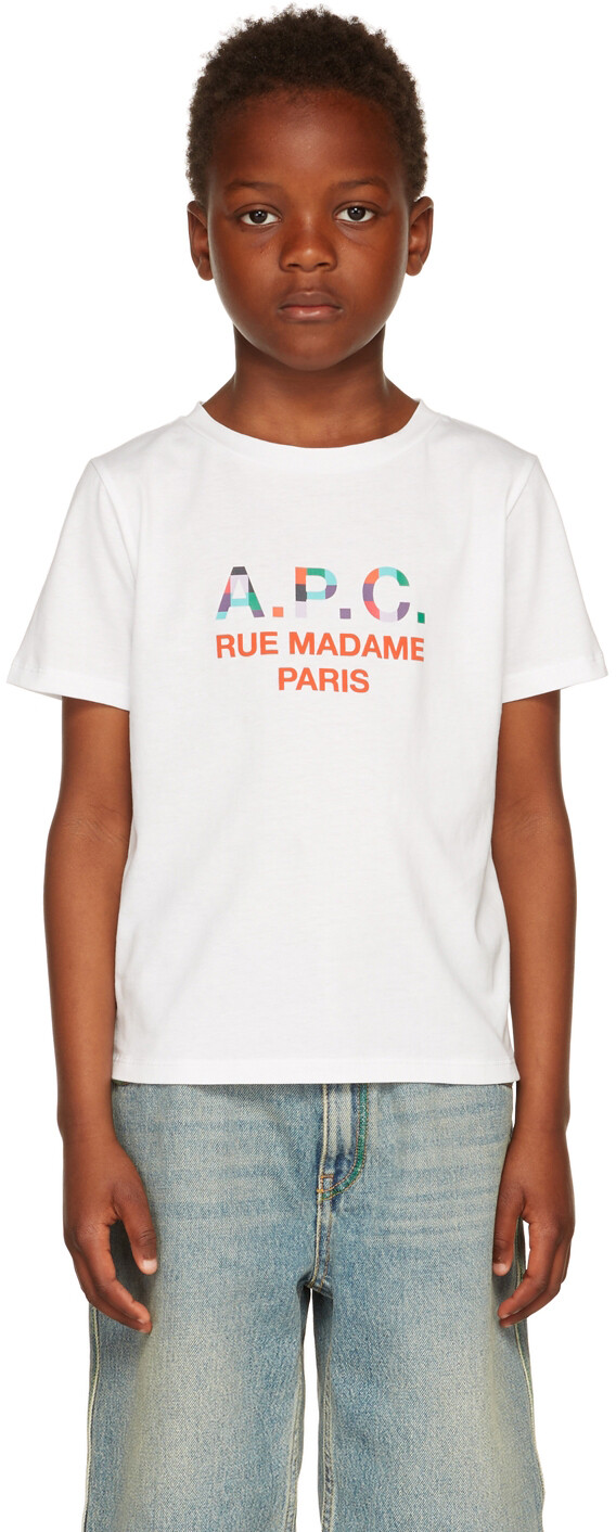 

Детская белая футболка Tao A.P.C.
