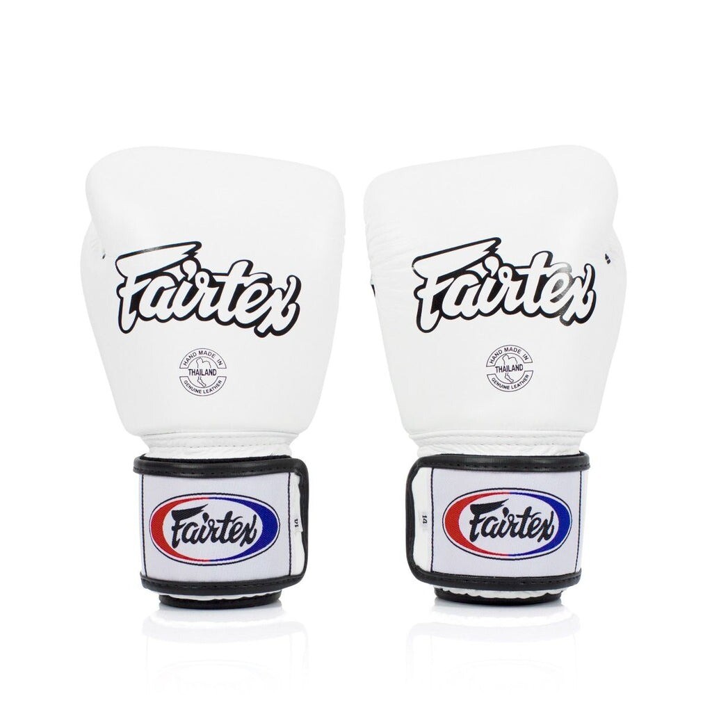 Боксерские перчатки Fairtex Universal - Breathable, 10 oz., белый