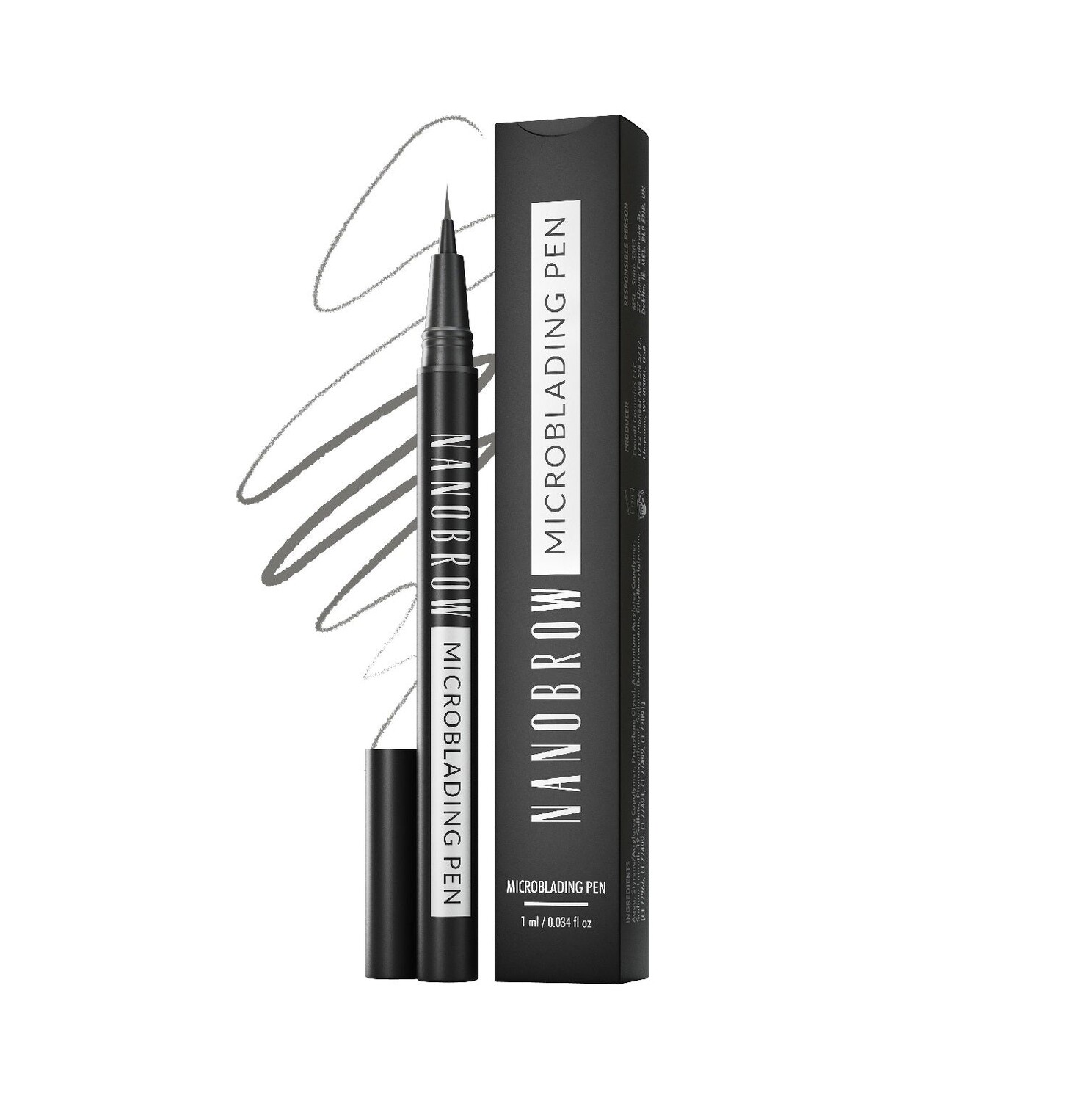 

Nanobrow Ручка для микроблейдинга точная ручка для бровей Темно-русый 1мл