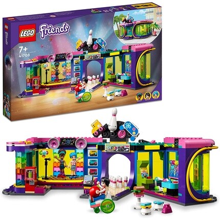 

Конструктор Lego 41708 Friends роликовый диско-аркадный набор