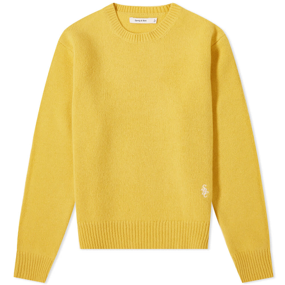 

Джемпер Sporty & Rich SRC Wool Crew Sweat