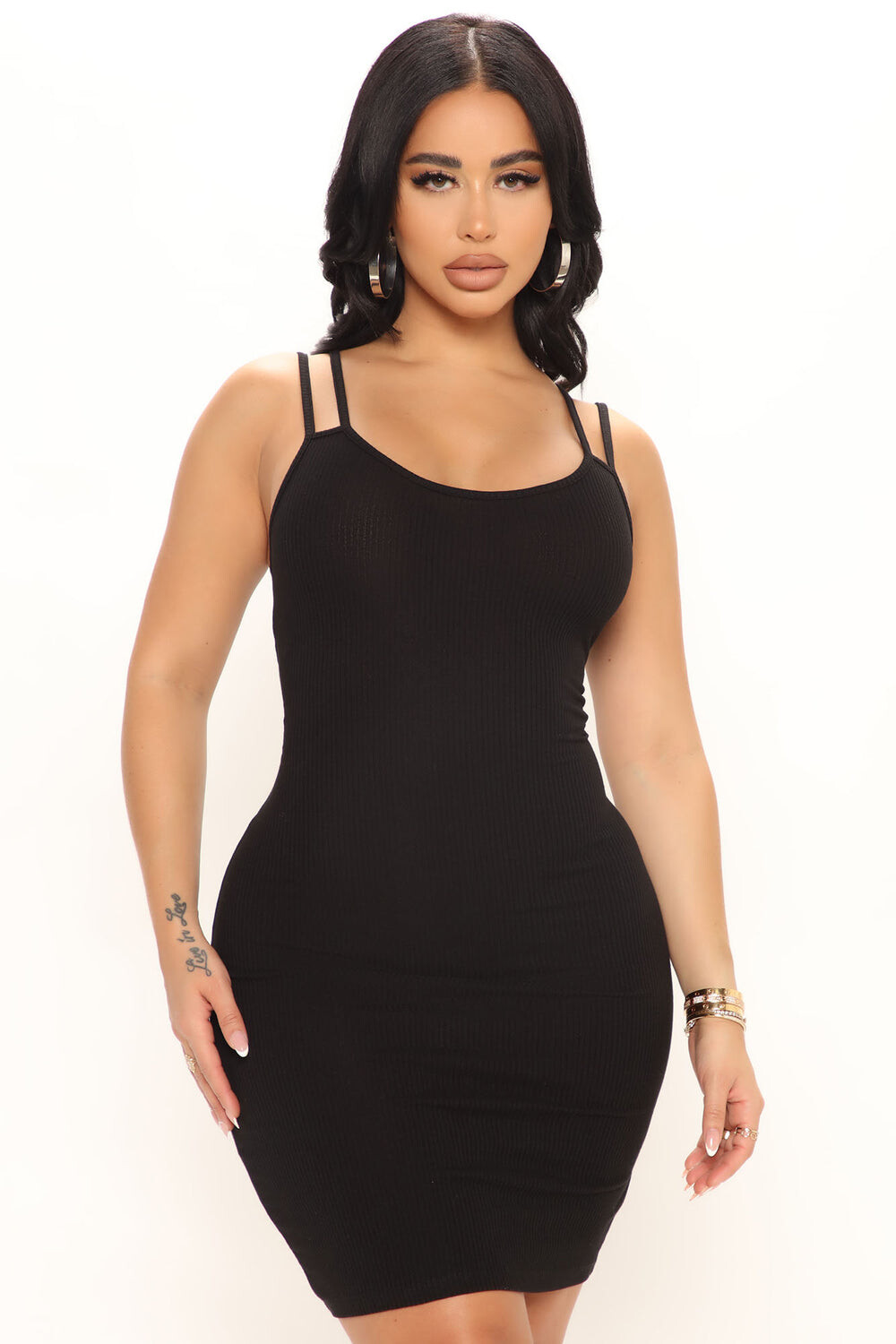 

Мини платье Fashion Nova 73302, черный