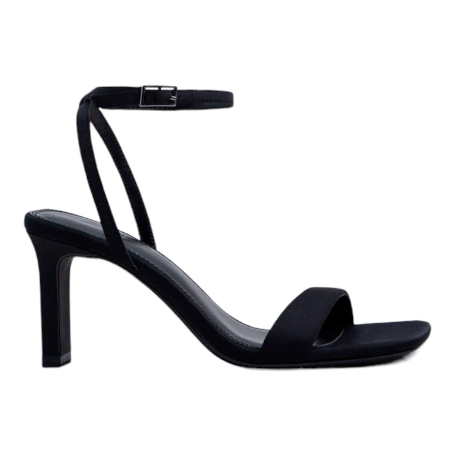 

Сандалии Bershka High-heel Strappy, черный