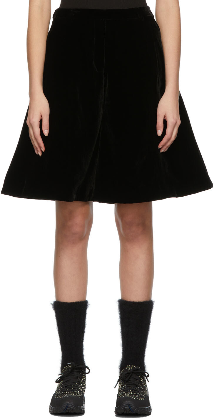 

Эксклюзивные черные шорты SSENSE Mille Cecilie Bahnsen