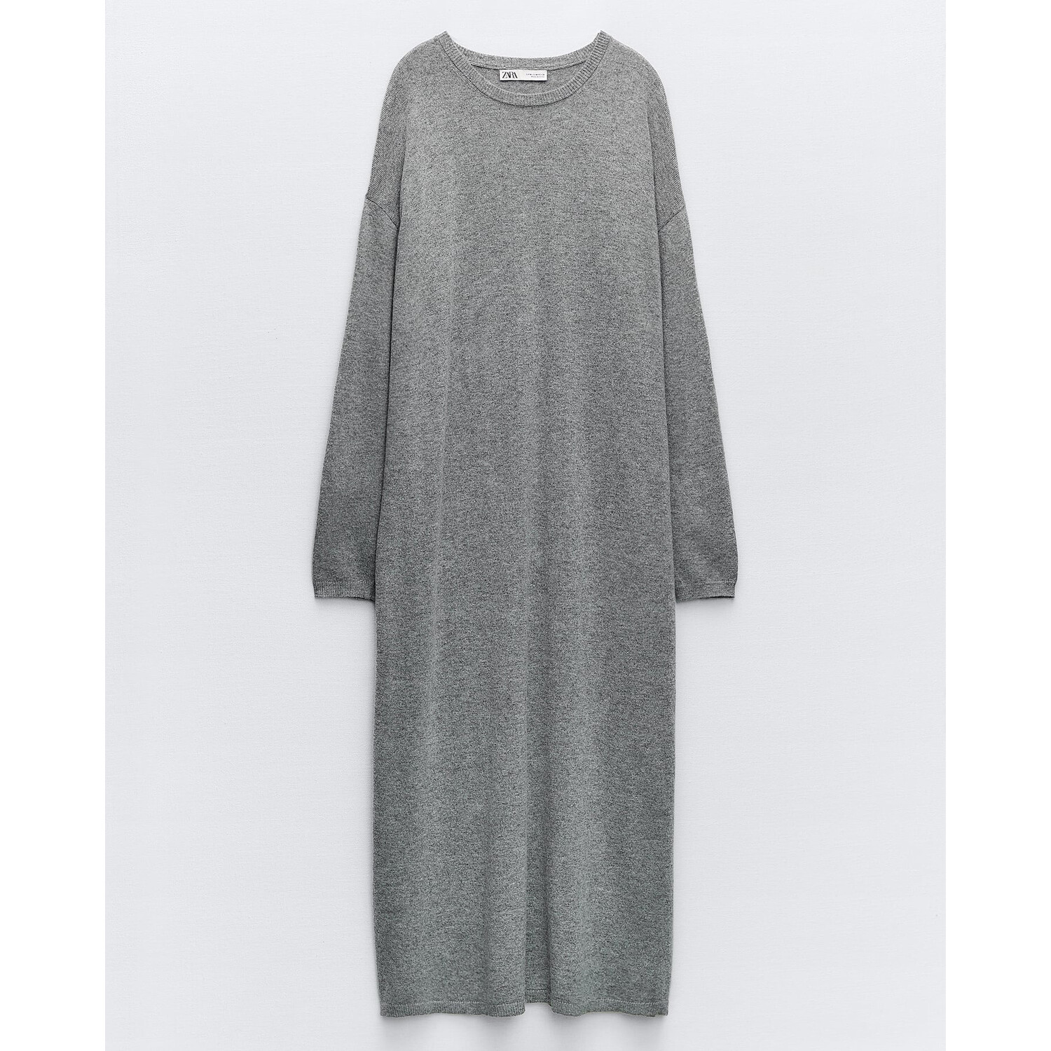 

Платье Zara Multiway Knit With Button, серый
