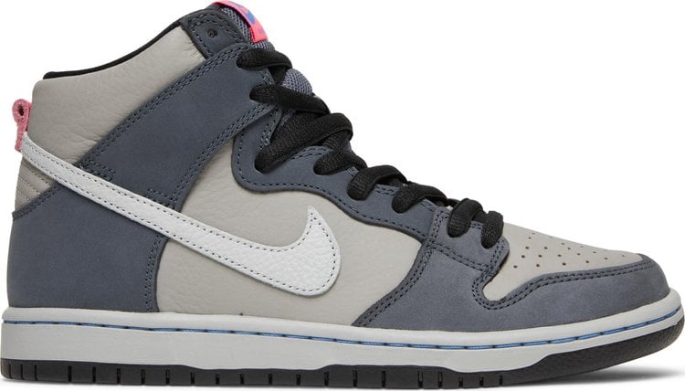 Кроссовки Nike Dunk High Pro SB 'Medium Grey', серый - фото