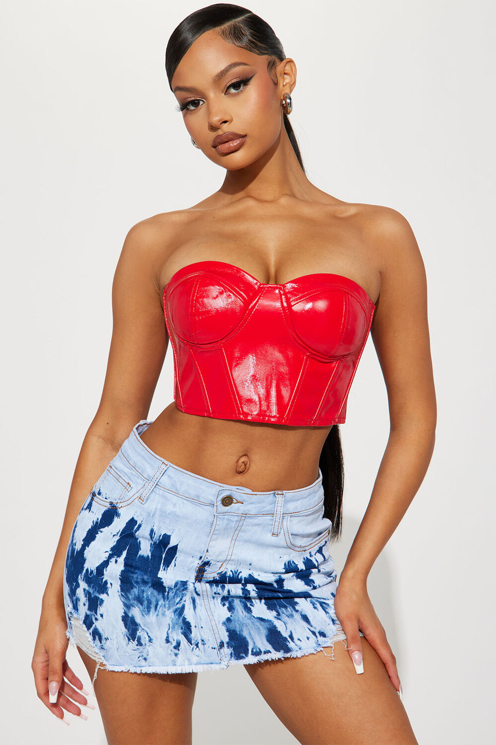 

Топ Fashion Nova 519490, красный