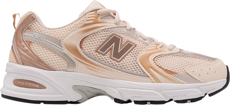 New balance store pink gold