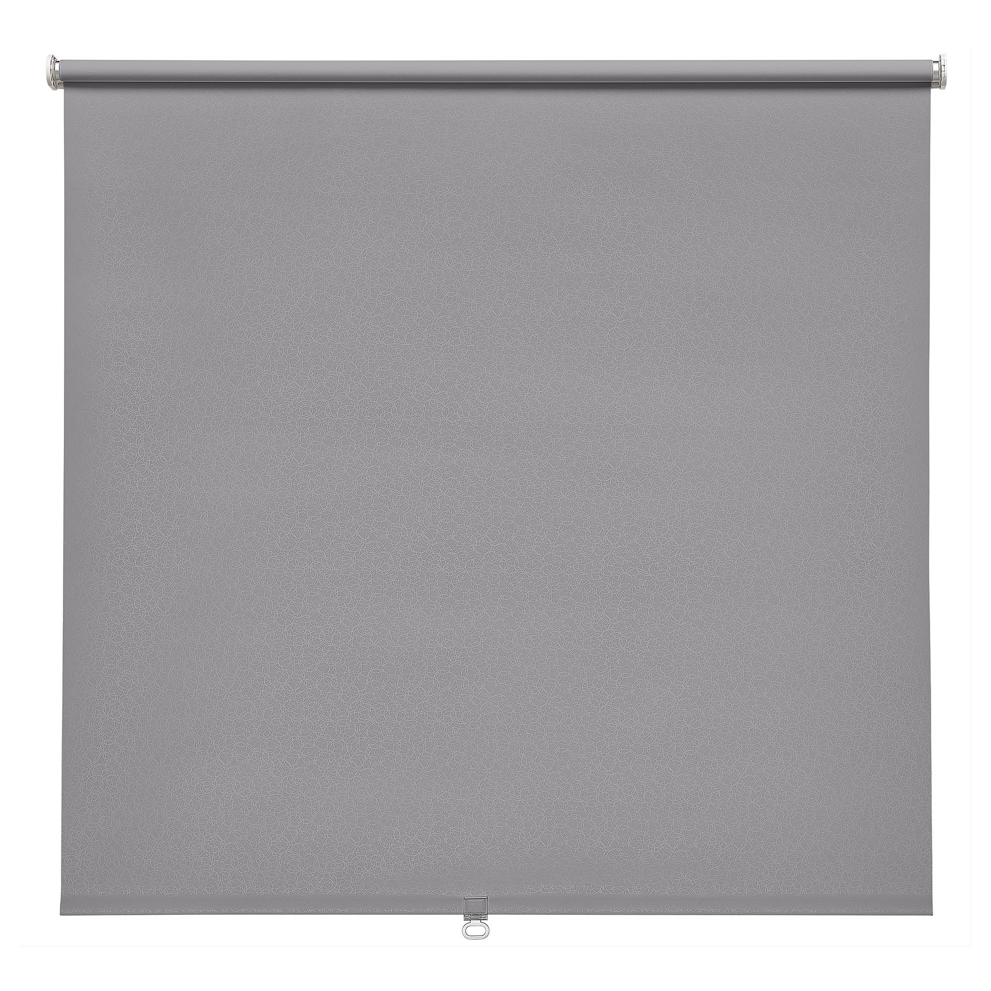 Рулонная штора, блокирующая свет 120x155 см Ikea Fonsterblad, серый