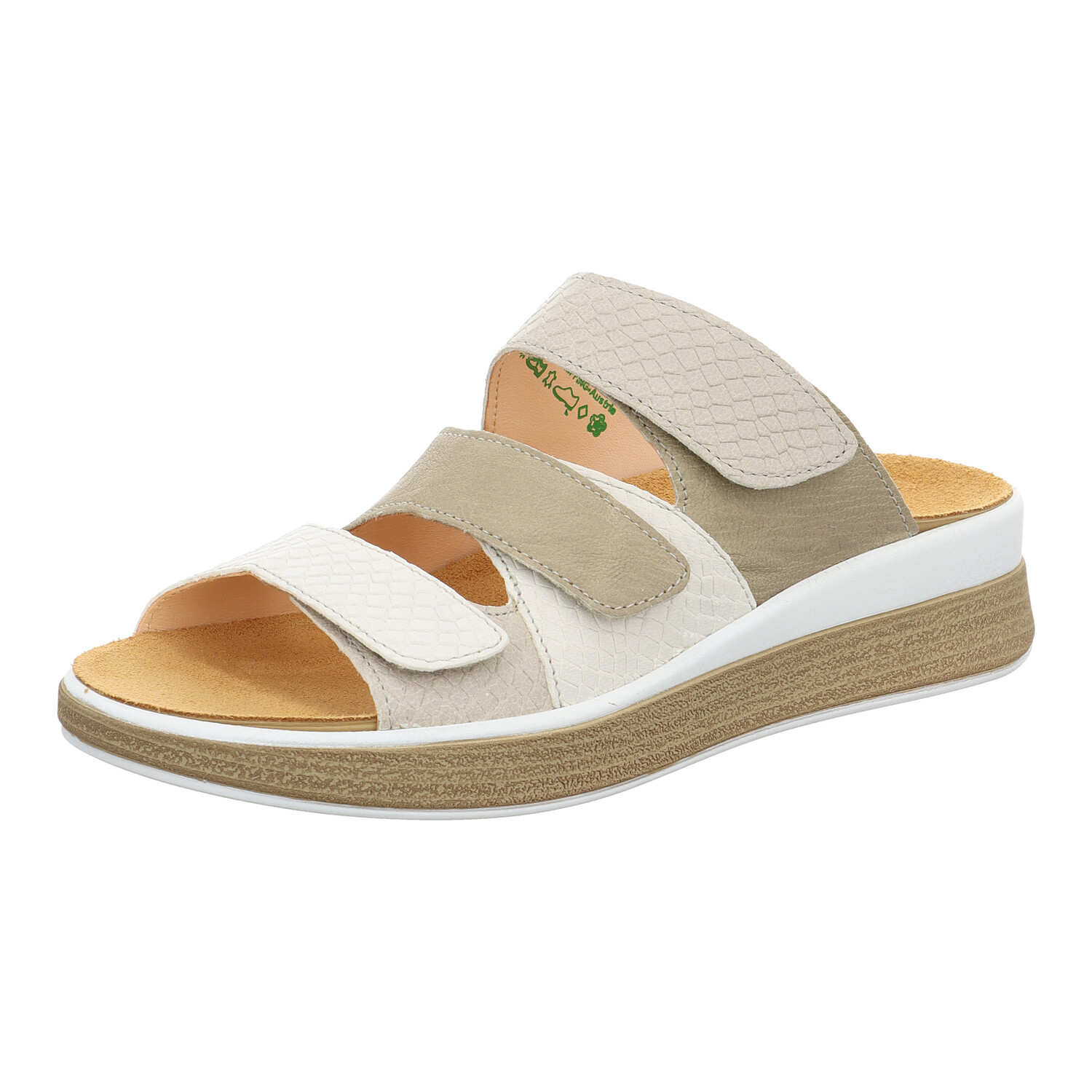 

Мюли Think! Tieffußbett Pantolette MEGGIE, цвет Bianco/Kombi