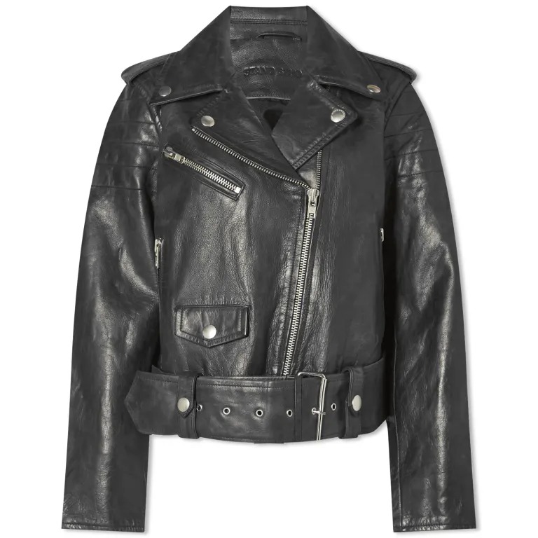Куртка Stand Studio Icon Leather, черный