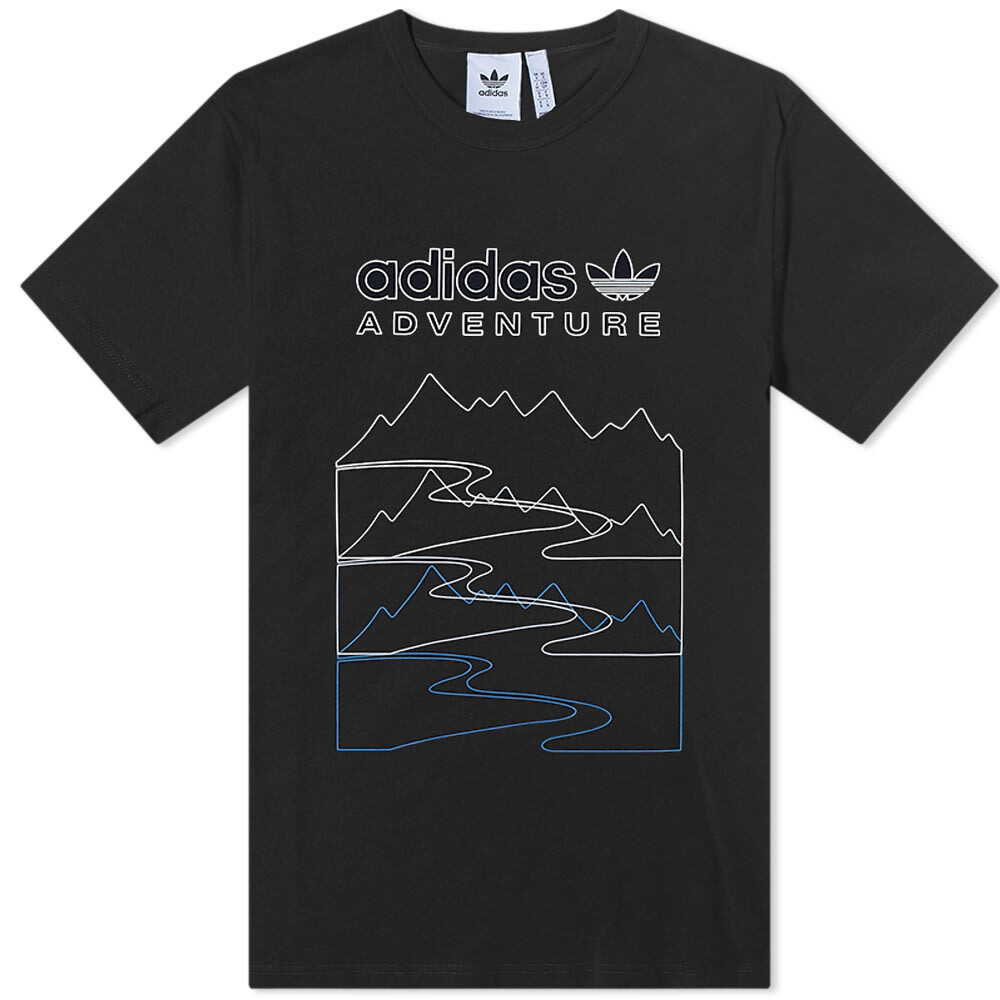 

Футболка Adidas Adventure Mountain Front Tee, Серый