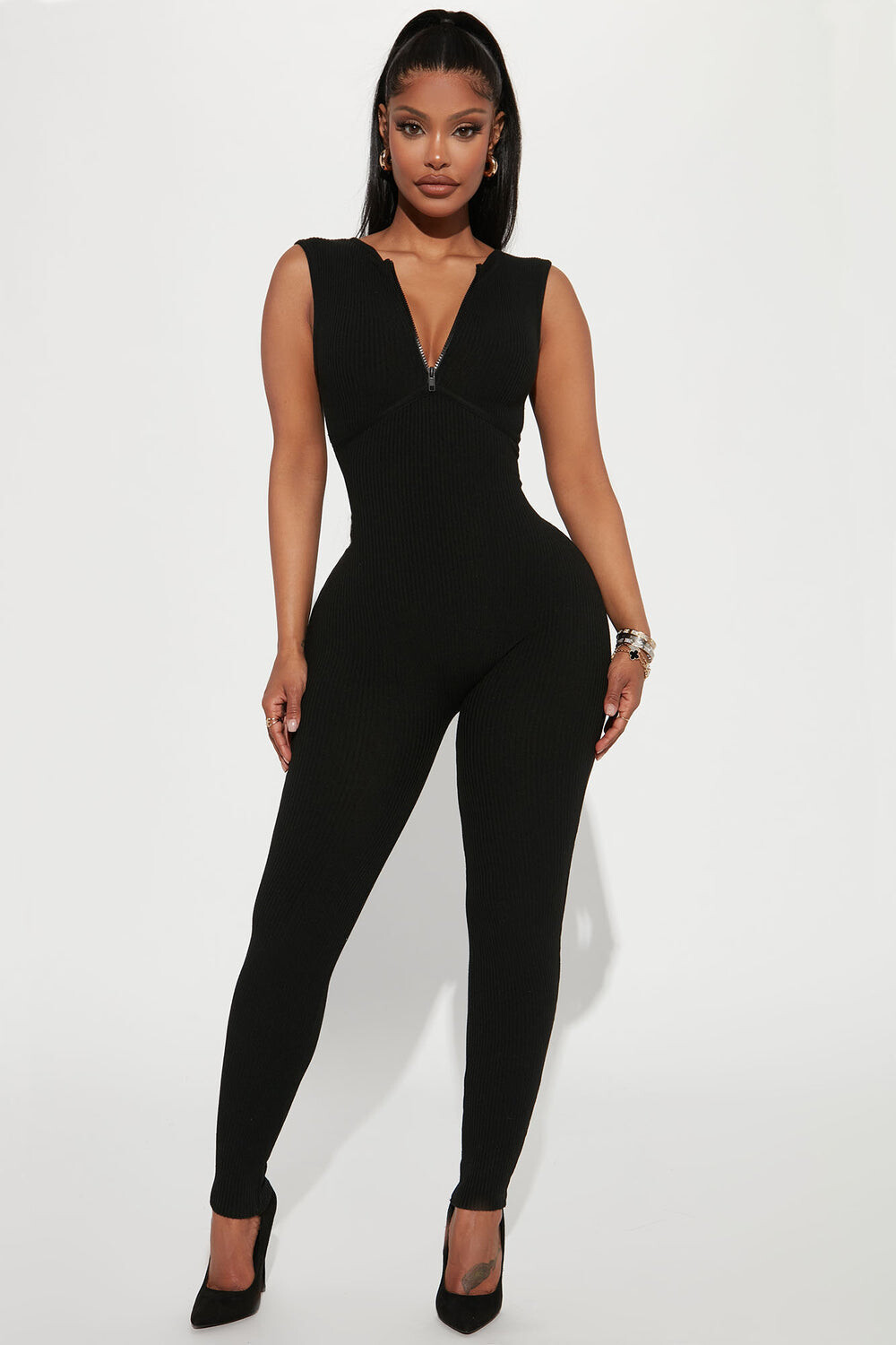 

Комбинезон Fashion Nova 2250, черный