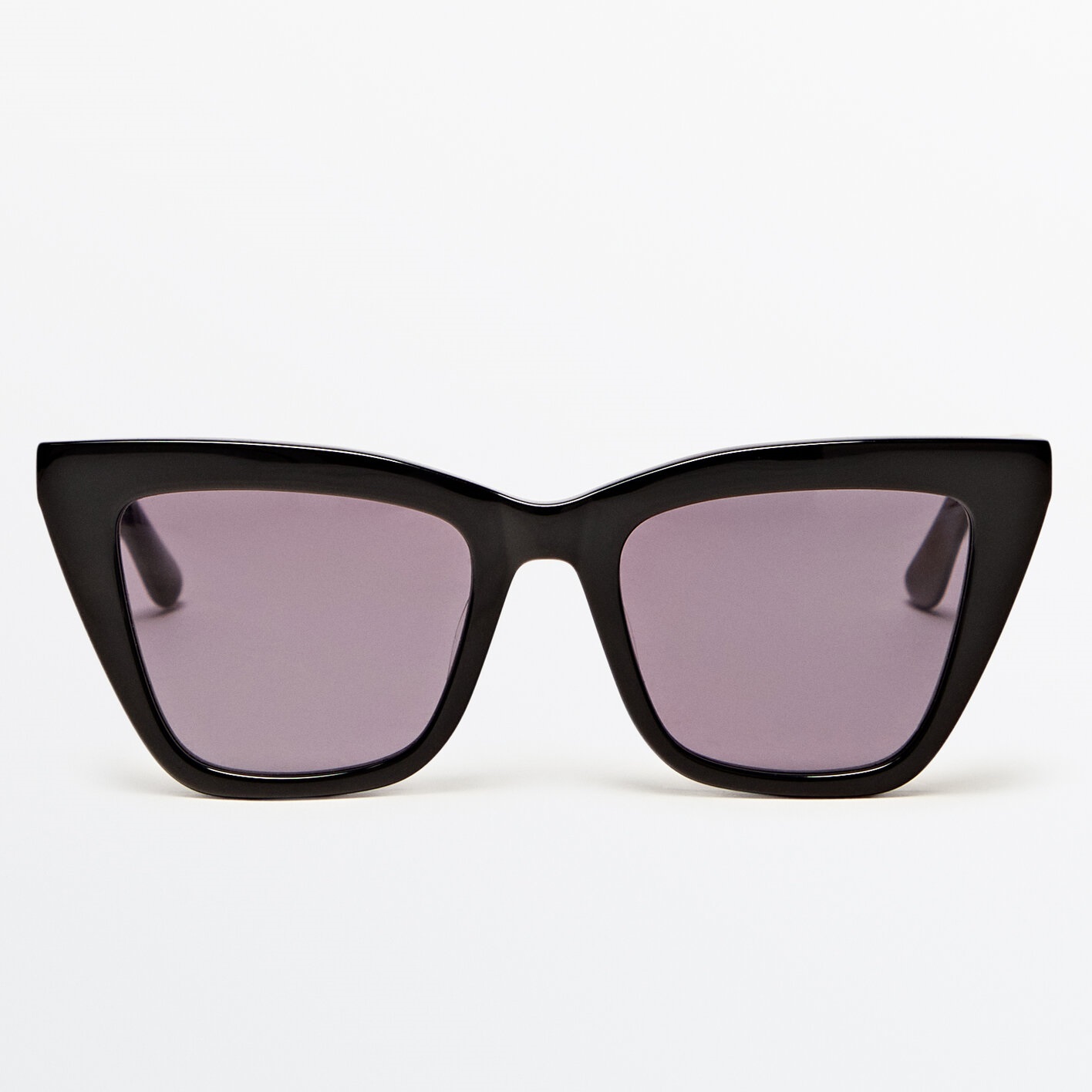 солнцезащитные очки massimo dutti oval изумрудный Солнцезащитные очки Massimo Dutti Cateye, черный
