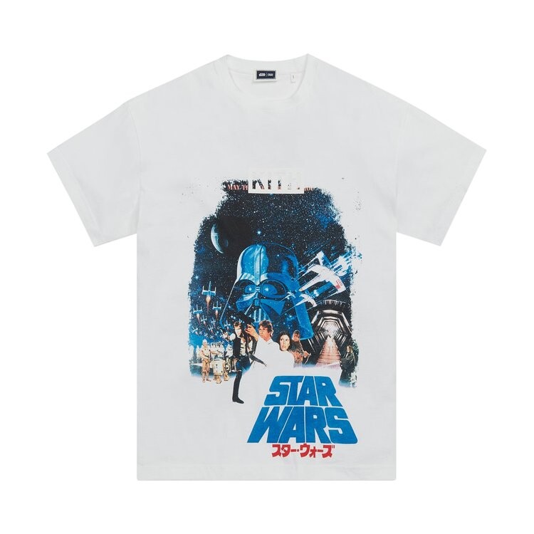

Футболка Kith For Star Wars A New Hope Vintage Tee 'White', белый