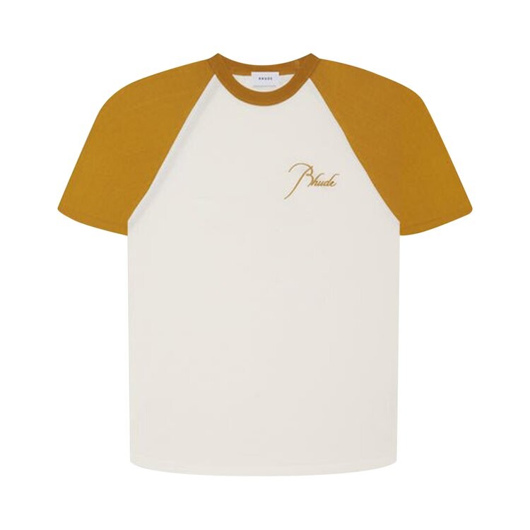 

Футболка Rhude Raglan Tee 'White/Sand', белый