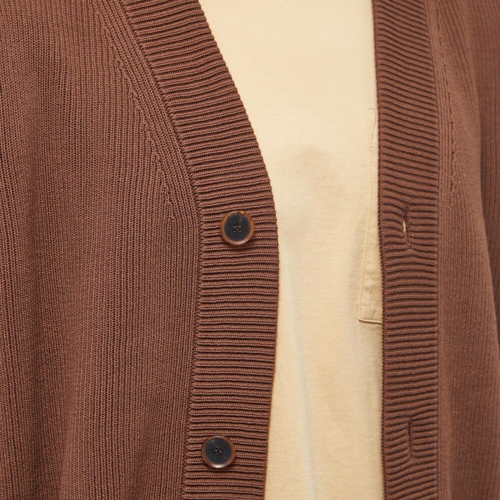 

Джемпер Auralee Rib Knit Cardigan, Коричневый