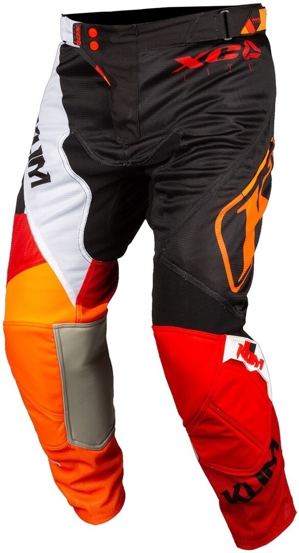

Брюки Klim XC Lite Мотокросс, черно-оранжево-белые