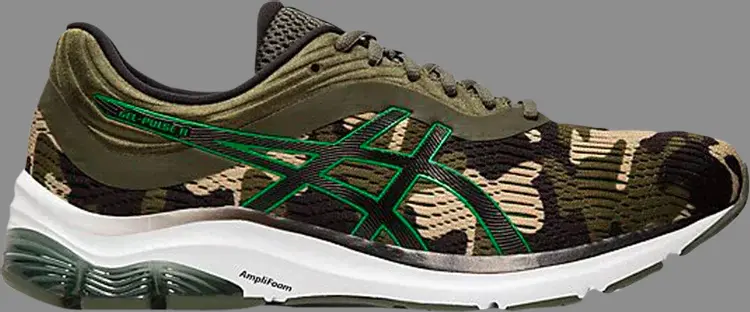 

Кроссовки gel pulse 11 'camo' Asics, зеленый