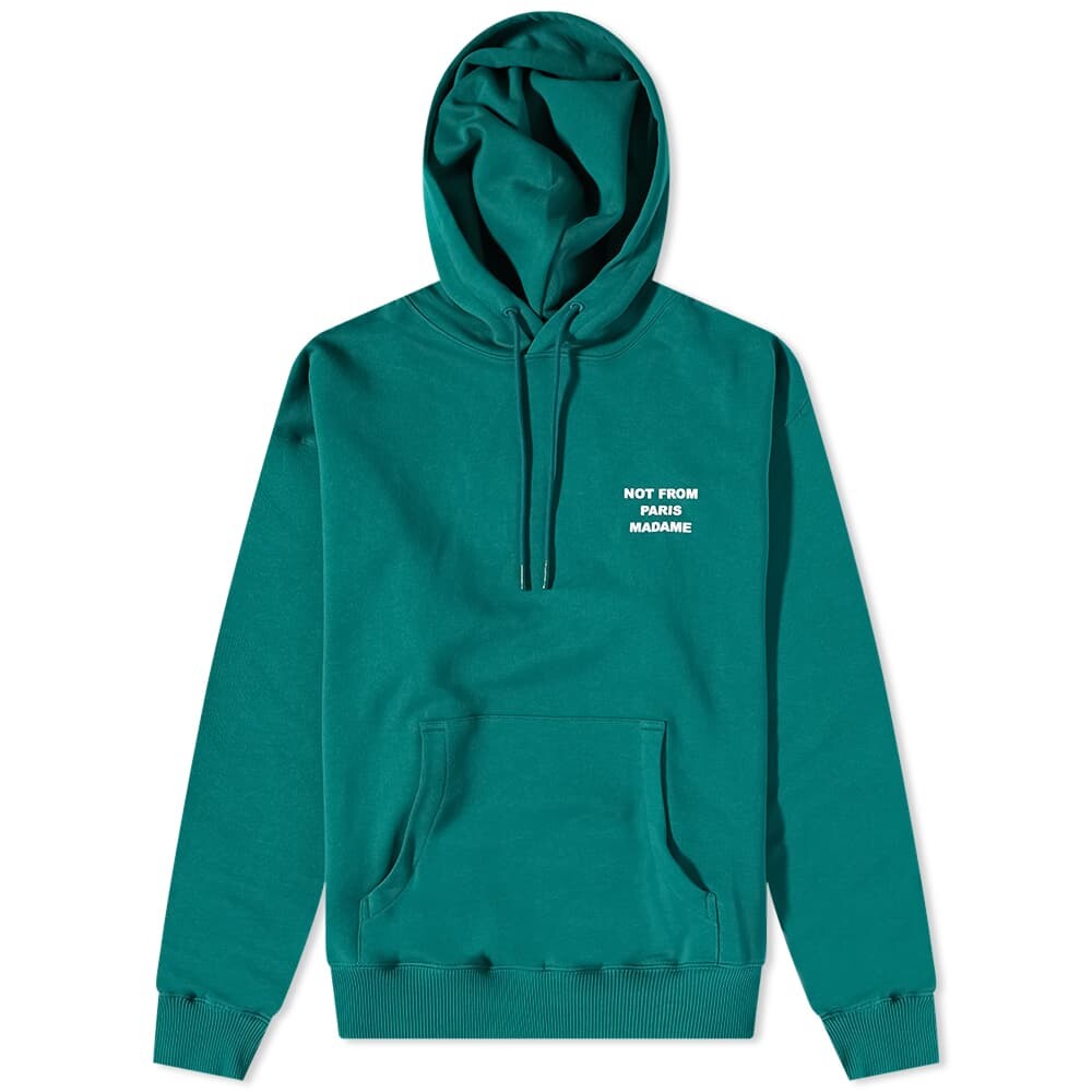 

Толстовка Drôle de Monsieur Not From Paris Madame Tartan Hoody, Зеленый