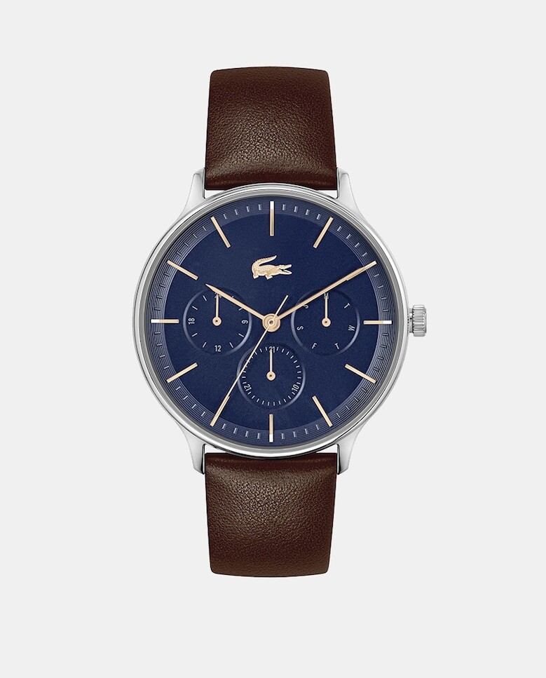 

Lacoste Club 2011227 Коричневые мужские часы из искусственной кожи Lacoste, коричневый