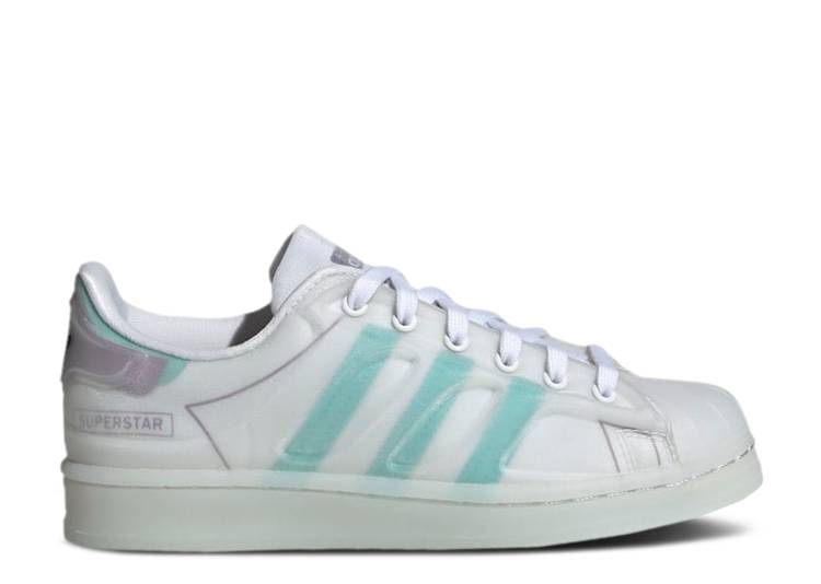 Кроссовки Adidas SUPERSTAR FUTURESHELL J 'WHITE ACID MINT', белый adidas originals superstar futureshell