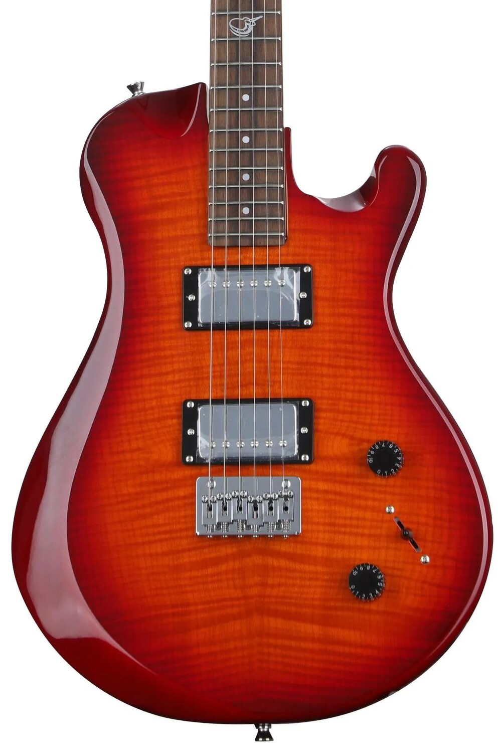 

Складная дорожная электрическая гитара Journey Instruments OE990 — Cherry Sunburst