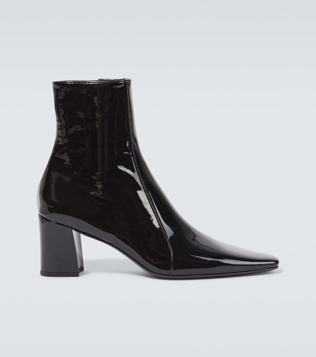 

Лакированные ботильоны rainer 75 Saint Laurent, черный