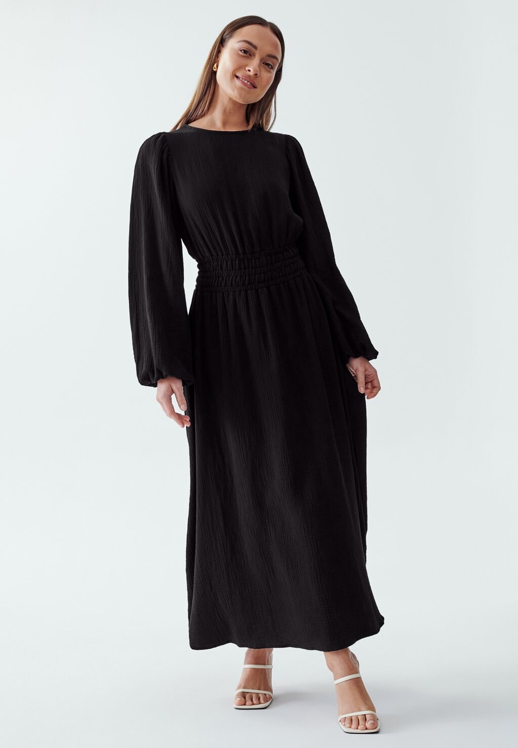 

Платье макси ELEA THE FATED, цвет black