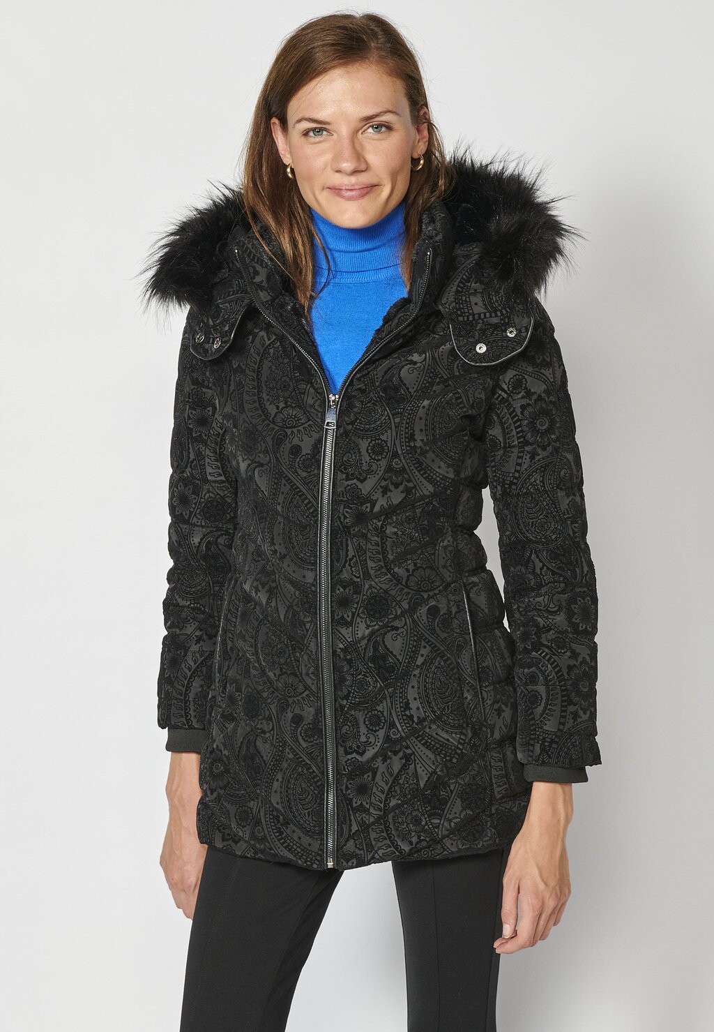 

Парка Padded Long Koroshi, черный