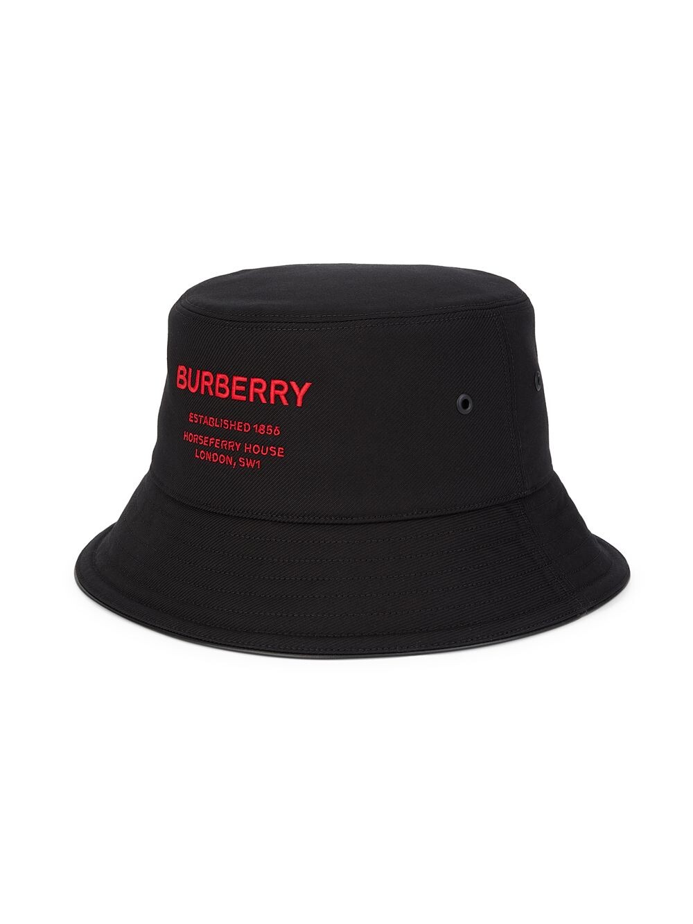 

Панама с логотипом Horseferry Burberry, черный