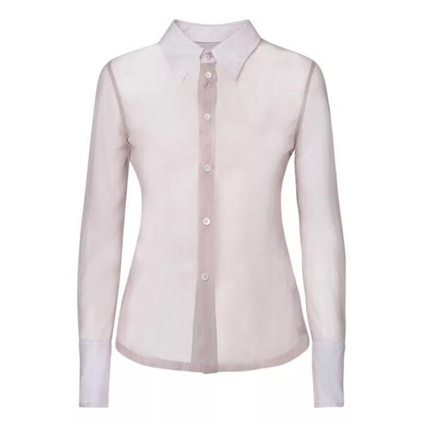 

Футболка classic white cotton shirt Mm6 Maison Margiela, мультиколор