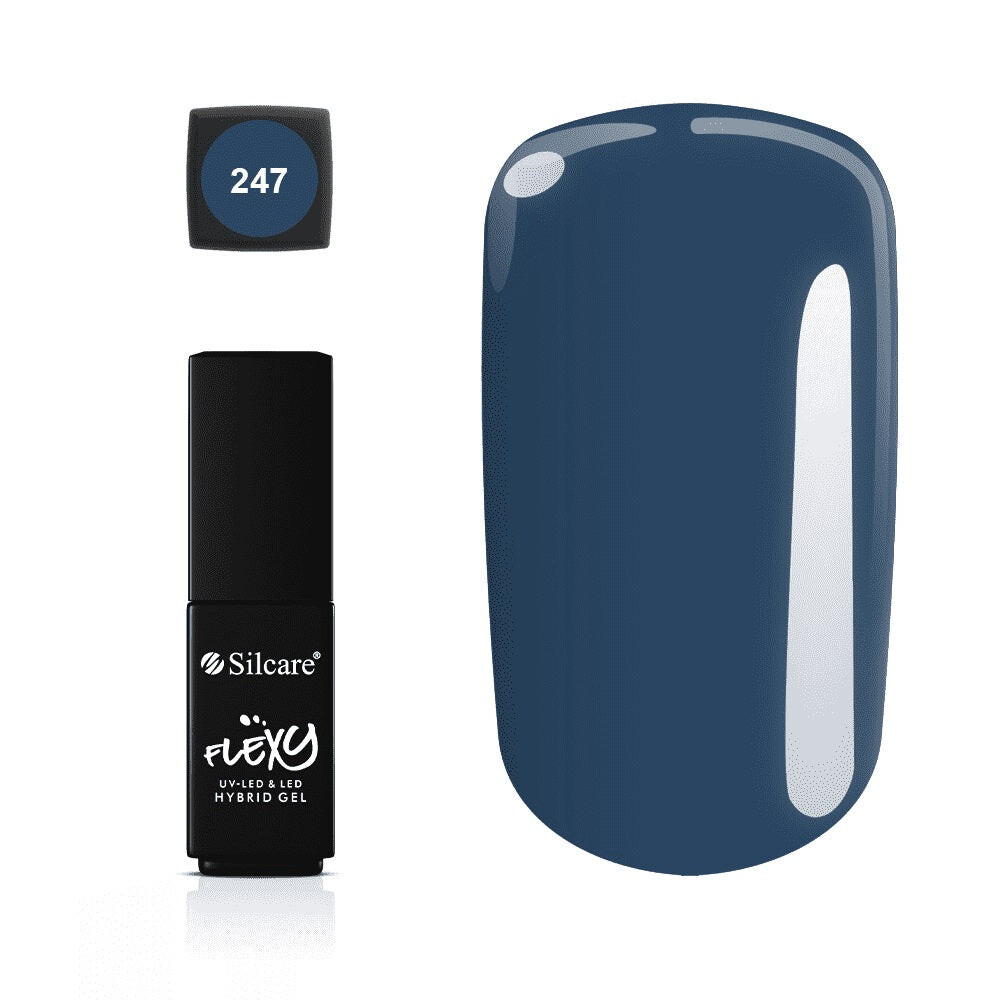 

Silcare Гибридный лак Flexy Hybrid Gel She W!ll Stay Brave 247 4.5г
