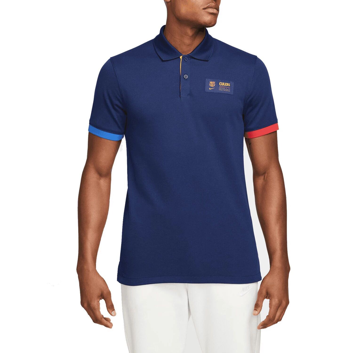 

Мужская футболка-поло Nike Navy Barcelona Slim 2.0