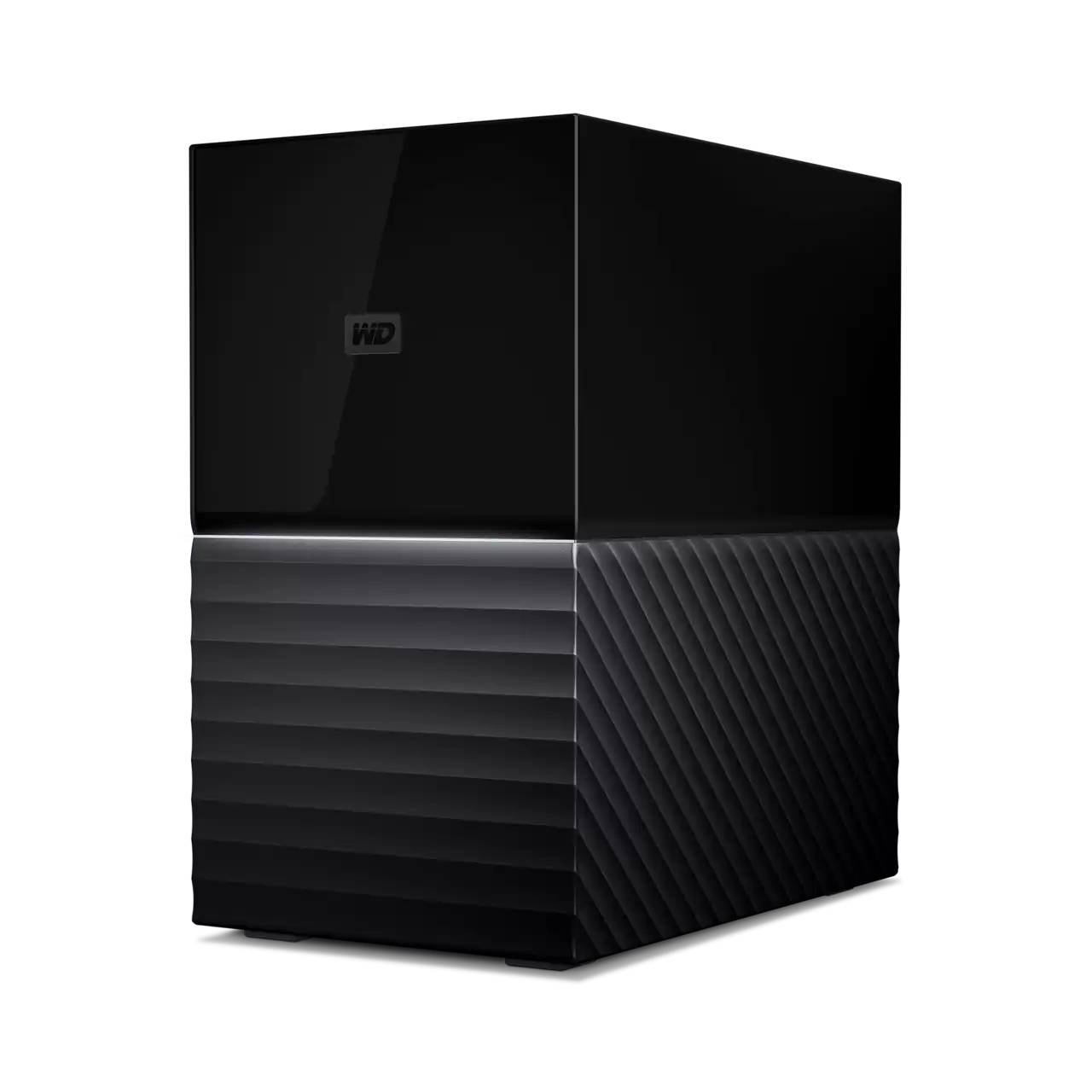 Сетевое хранилище Western Digital My Book Duo 16 ТБ (2 x 8 ТБ), WDBFBE0160JBK, RAID 0/1, JBOD, черный - фото