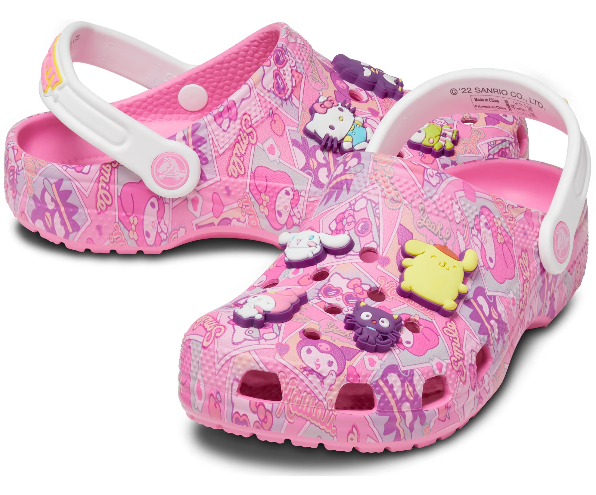 Сабо Crocs Classic x Hello Kitty and Friends, розовый – заказать по  доступной цене из-за рубежа в «CDEK.Shopping»