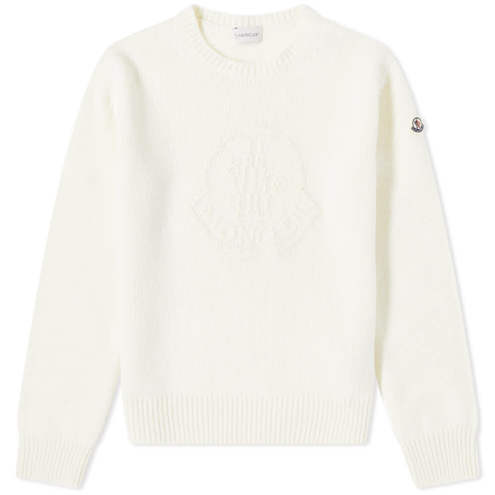 

Джемпер Moncler Large Logo Jumper, Белый