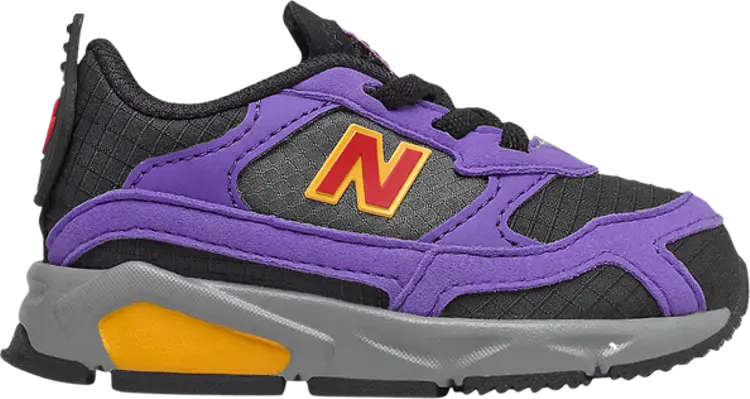 

Кроссовки New Balance X-Racer Bungee Lace Toddler 'Black Mirage Violet', фиолетовый