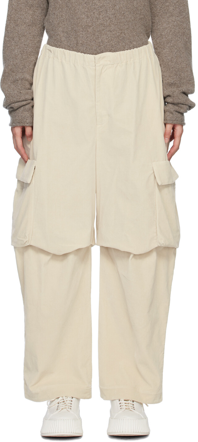

Эластичные брюки Off-White Lauren Manoogian, Серый
