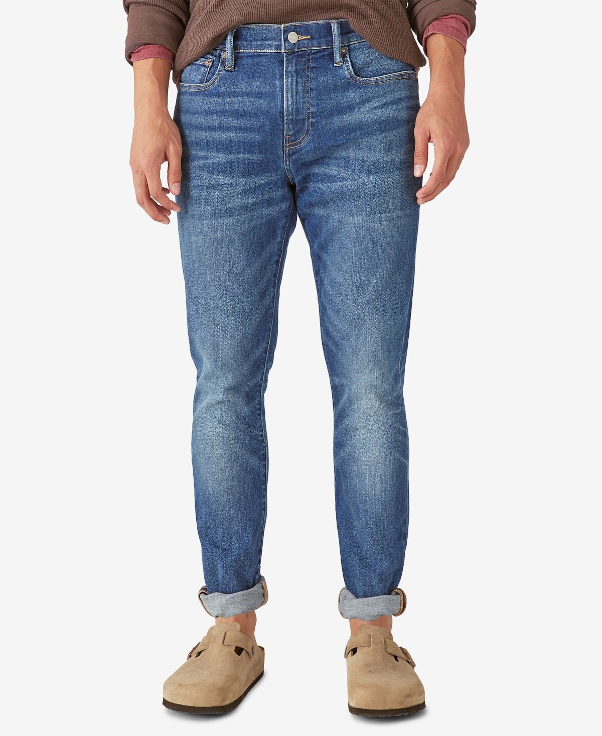 

Мужские джинсы 411 athletic taper stretch Lucky Brand