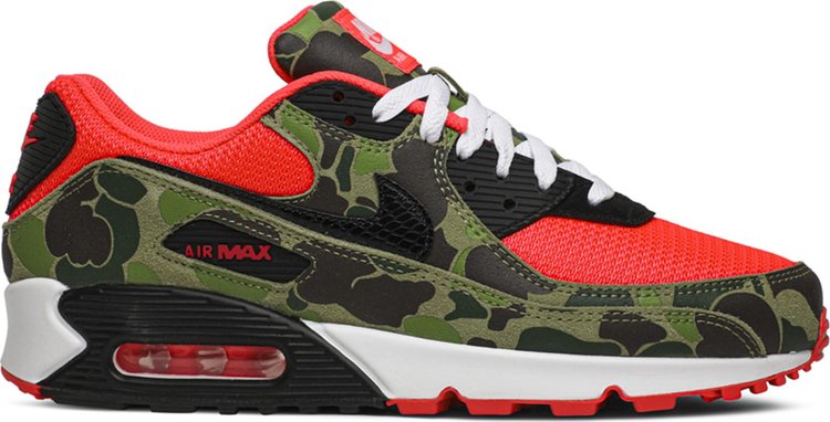 Кроссовки Nike Air Max 90 SP 'Reverse Duck Camo', зеленый кроссовки nike air max 90 sp reverse duck camo зеленый